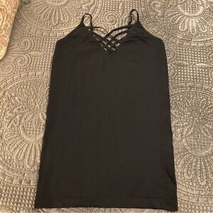 Zenana Outfitters Black Strappy Camisole